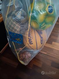 palloni basket, calcio, rugby