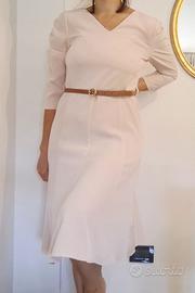 abito rosa vestito nuovo sandro ferrone donna