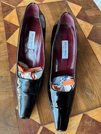 Décolleté Bruno Magli vernice nera