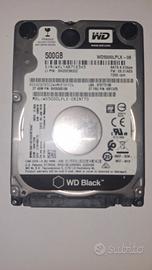 WD Black HDD 500GB SATA 6.0Gbps 7200rpm