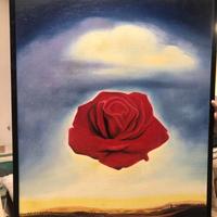 Salvador Dalí Rosa meditativa