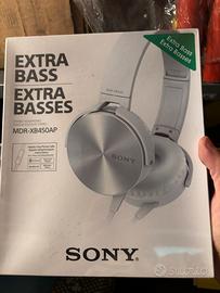 Cuffie Sony Mde xb 450 con microfono