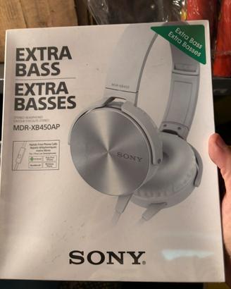 Cuffie Sony Mde xb 450 con microfono