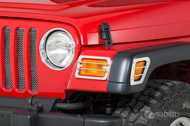 Kit protezioni frecce JEEP Wrangler TJ cromate
