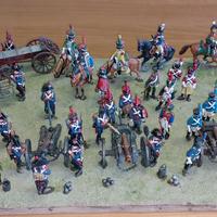 Soldatini piombo Diorami Battaglia di Austerlitz