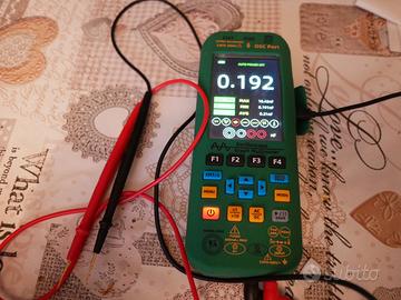 oscilloscopio multimetro generatore frequenza