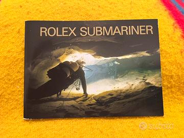 Libretto originale Rolex Submatiner 2001