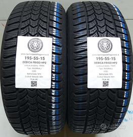 2 GOMME 195 55 15 DEBICA A75995