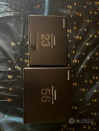 Fujifilm fujinon 56 f 1.2 wr + 23 f 2 wr obiettivo