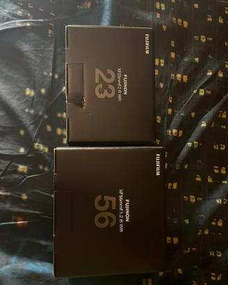 Fujifilm fujinon 56 f 1.2 wr + 23 f 2 wr obiettivo