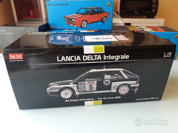 Lancia Delta integrale 1/18 limited edition