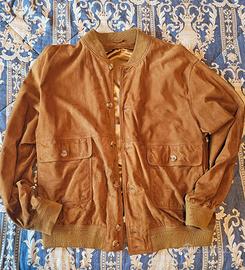 Giacca pelle scamosciata tg XL