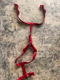 Pettorina rossa per cani small medium