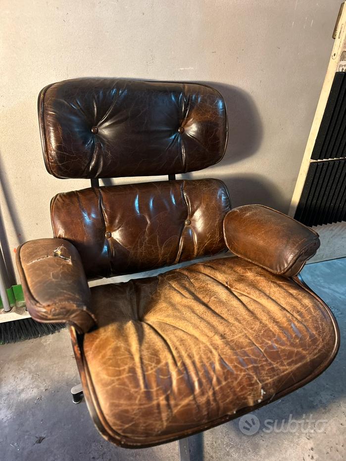 Ottoman Poltrona Charles Eames Usata Charles Ray Eames Lounge