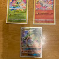 Carte pokemon - Celebi, Reshiram, Exeggutor GX