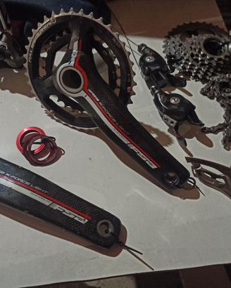 Gruppo MTB 2x10v misto SRAM XX - Fsa - Shimano 