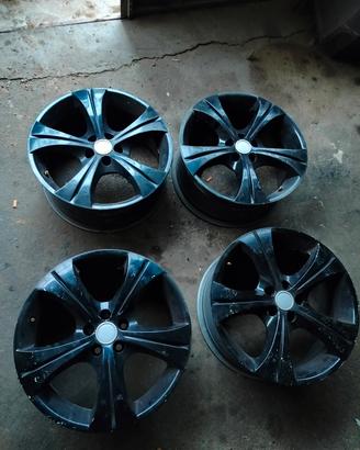 4 cerchi golf 4/seat leon 1m 5x100  R17  7,5J