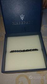 Bracciale MASERATI Uomo Acciaio Originale - Nuovo 