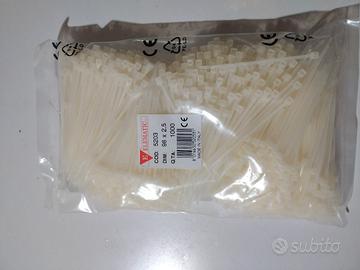 Fascette in nylon (1000 pezzi) 98x2,5mm 