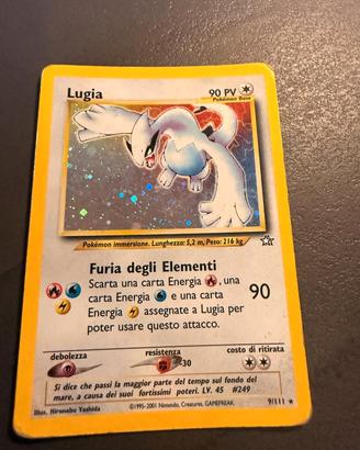 Lugia Holo 9/111 - Neo Genesis - ITA (2001) - Rara