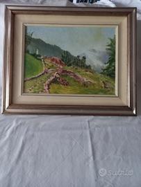 Quadro paesaggistico. 