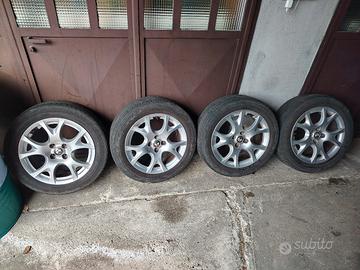 Cerchi + gomme Alfa Mito