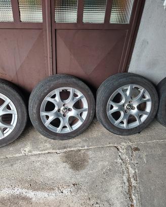 Cerchi + gomme Alfa Mito