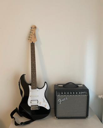 Chitarra elettrica yamaha pacifica 012 + ampli