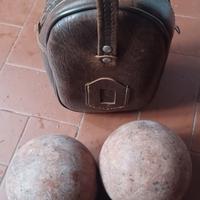 bocce con custodia 