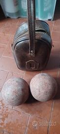 bocce con custodia 
