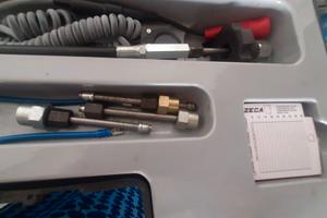 Prova compressione scrivente ZECA, motori diesel