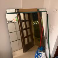 Vetri Specchio 143x85 (circa) spessore 6mm. 5 pz