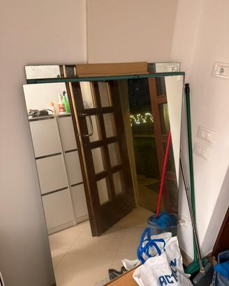 Vetri Specchio 143x85 (circa) spessore 6mm. 5 pz