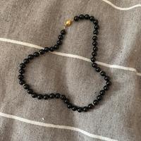 Collana in onice e oro