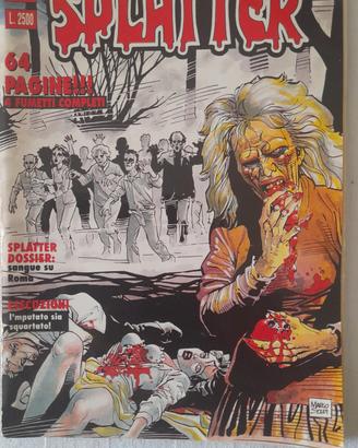 Fumetti Splatter 15 euro 