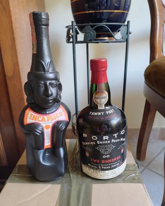 Bottiglie vintage : Inca Pisco + Porto Tawny Two