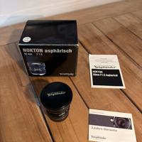 Voigtlander Nokton 50mm f/1.5 aspharisch