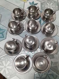 Tazzine da caffè in acciaio inox da  campeggio