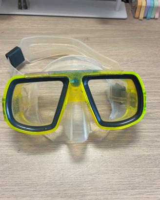 Maschera Sub Seac Sub Gialla