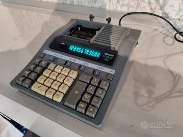 Calcolatrice da tavolo Olivetti Logos 382 Vintage