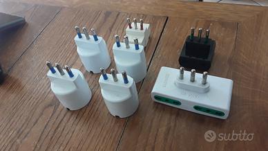 7 prese elettriche varie