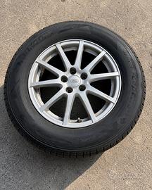 4 Cerchi in lega Land Rover 17” + gomme invernali