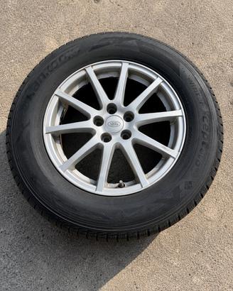 4 Cerchi in lega Land Rover 17” + gomme invernali