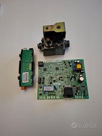 Scheda e Valvola Gas Caldaia Ariston Cares Premium