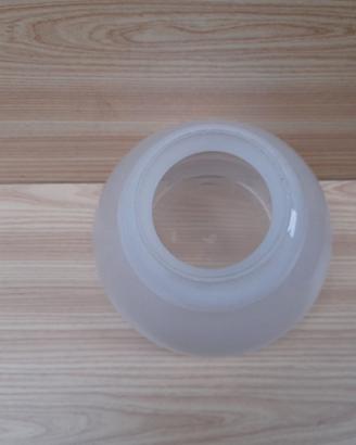Paralume in vetro per lampadario anni 60/70