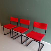 6 sedie vintage anni 80 modernariato 