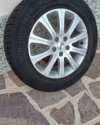 set invernale gomme+cerchi in lega 