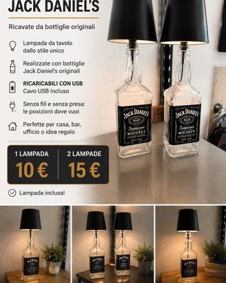  Lampada Jack Daniel’s – Idea originale