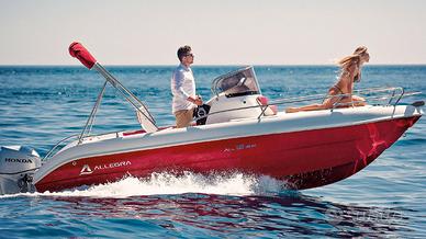 Allegra All 19 sun + Honda BF40E 2026