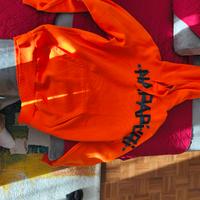 felpa arancione Napapijri 